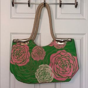 Roses beach bag